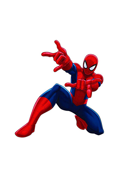 INOVATIX Set de 8 piese, autocolant Spider Man aruncă plasa, INOVATIX®. 6 cm