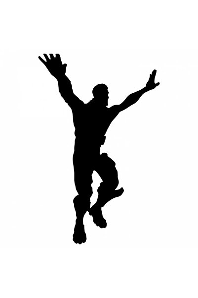 INOVATIX Set de 8 piese, autocolant Fortnite dansând, INOVATIX®. 6 cm