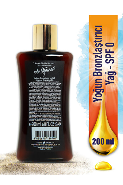 Eda Taşpınar Yoğun Bronzlaştırıcı SPF 0 200ml - Lust 200ml & Whisper Body Mist