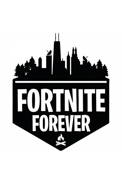 INOVATIX Set de 8 piese, autocolant Fortnite pentru totdeauna, INOVATIX®. 6 cm