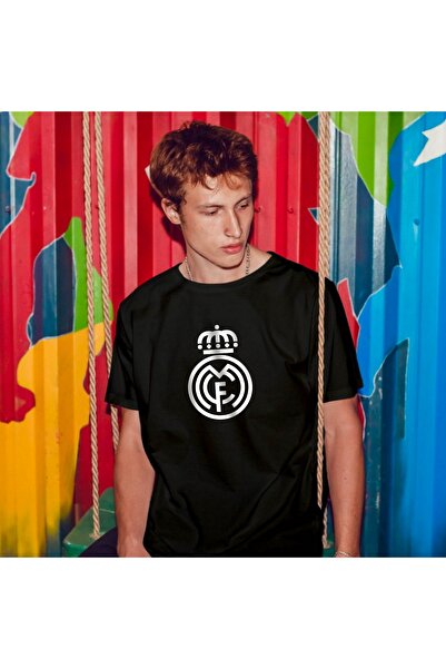 SARI تيشيرت مدريد الكبير بديل بشعار نجمة 100% قطن