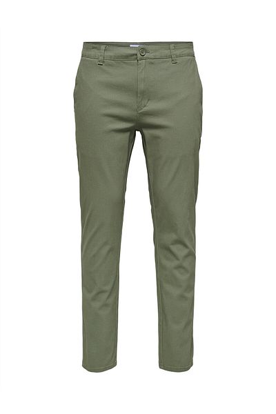Only & Sons ONSMARK PETE LIFE SLM CHIN 0013 PNT NOOS Ανδρικό πράσινο παντελόνι - 22027773
