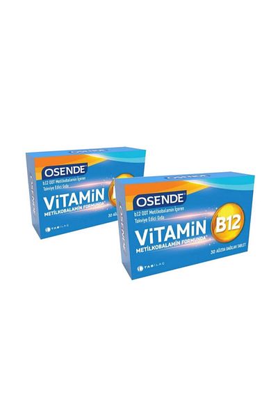 Osende Vitamin B12 30 Tablets 2 Pieces