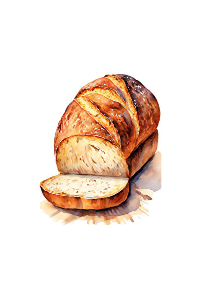 INOVATIX Set de 8 bucăți, autocolant pentru pâine integrală, INOVATIX®. 6 cm