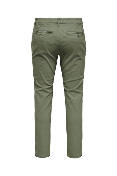 Only & Sons ONSMARK PETE LIFE SLM CHIN 0013 PNT NOOS Ανδρικό πράσινο παντελόνι - 22027773
