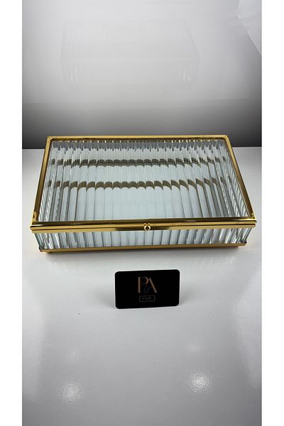 Palpe Mirrored Box Gondola Candy Bowl Presenter Promise Engagement Girl Ask Chocolate Holder Decorative Object Trinket Ornament