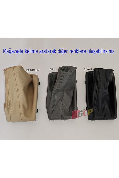 GCP German Car Parts غطاء غبار جلدي منتفخ A4 - غطاء جلدي منتفخ A5 رمادي