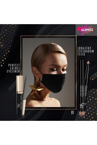 Golden Rose Perfect Lashes Black Eyeliner