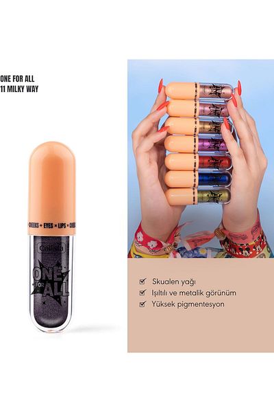Callista One for All 11 Milk Way Eyes & Lips & Cheeks Liquid Eyeshadow