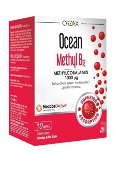 Ocean Methyl Cobalamin B12 Sprey 10 ml