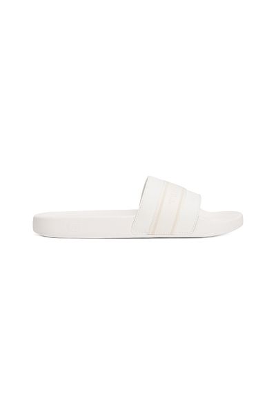 Tommy Hilfiger Women Ecru Logo Webbing Pool Slides