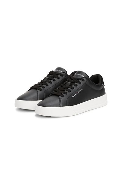 Tommy Hilfiger Tommy Hilfiger Men Black Court Lth Detail Sneakers