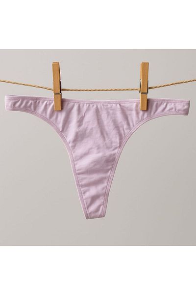 enmodaiçgiyim Powder Cotton Women's Thong Panties