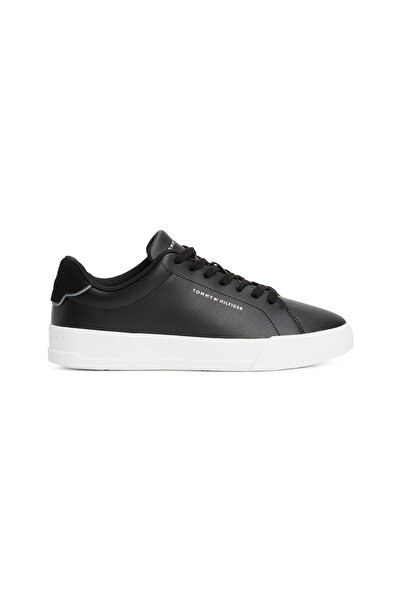Tommy Hilfiger Tommy Hilfiger Men Black Court Lth Detail Sneakers