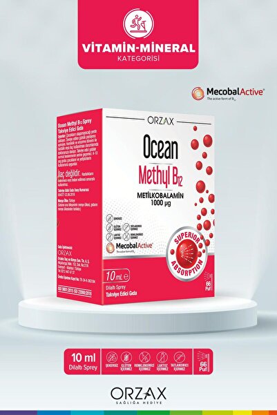Ocean Methyl Cobalamin B12 Sprey 10 ml