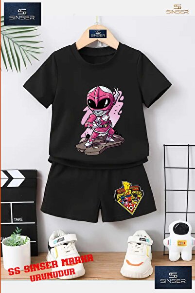 SS SİNSER Παιδικό μπλουζάκι με στρογγυλή λαιμόκοψη με ειδική στάμπα "POWERRAN...