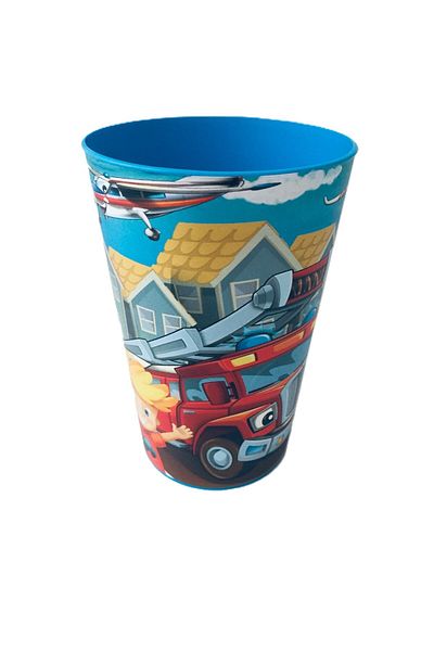 Herevin 340 Cc Patterned Plastic Cup
