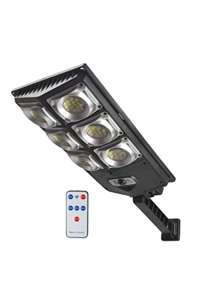 SIKS Lampă stradală solară W789A3, cu 6 casete, stâlp solar exterior, telecom...