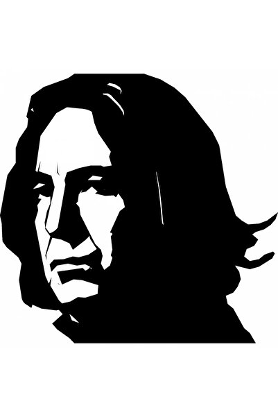 INOVATIX Set de 8 piese, autocolant Severus Snape Harry Potter se uită la tine, INOVATIX®. 6 cm