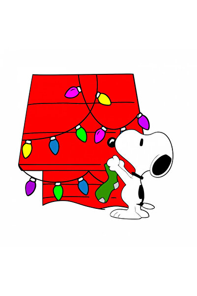 INOVATIX Set de 8 piese, autocolant Snoopy, INOVATIX®. 6 cm