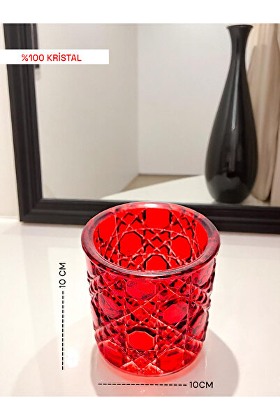 Akden Kristal KRİSTAL DEKOR TEALİGHT MUMLUK