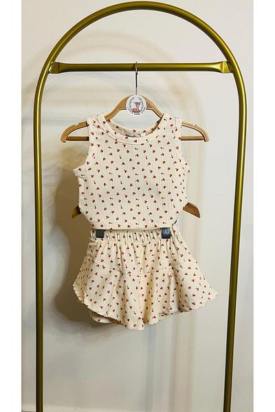 Bambi Kids Skirt Crop Set