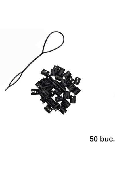 ZLBoutique Set of 50 Black Hair Rings Applicator, 1cm X 0.6cm, Hair Accessories, Hair Decorations, Hair Earring