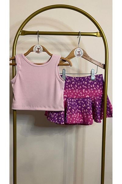 Bambi Kids Skirt Blouse Set