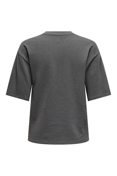 ONLY Tricou gri pentru femei ONLSONYA S/S USA TOP BOX JRS - 15332658