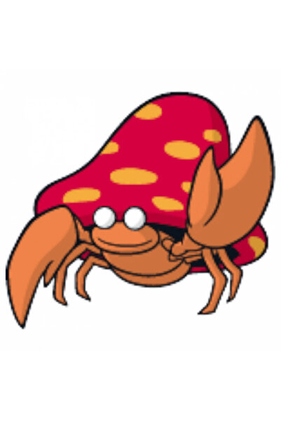 INOVATIX Set de 8 piese, autocolant Pokemon Parasect, INOVATIX®. 6 cm