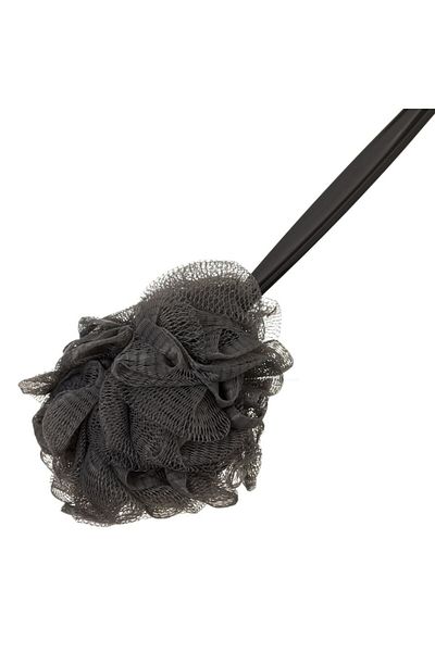 SyaMAG Bath Sponge with Handle, Black, 39cm