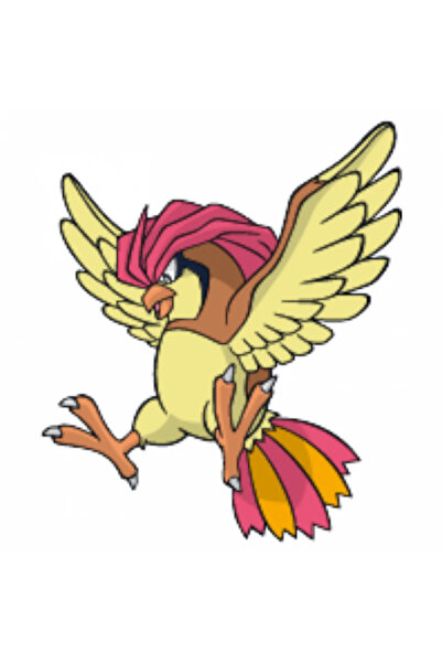 INOVATIX Set de 8 piese, autocolant Pokemon Pidgeotto, INOVATIX®. 6 cm