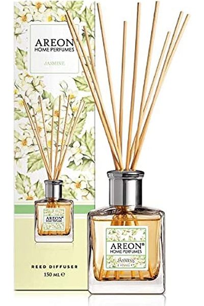 Areon Home Perfume Reed Diffuser 150 Ml 10 Rattan Reeds - Jasmine