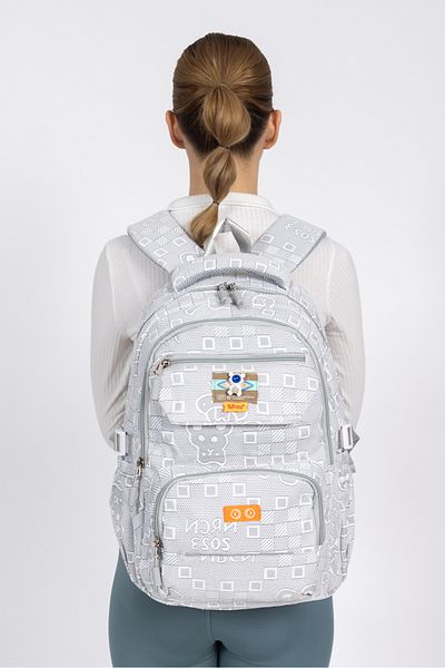 Necati Çanta Women's School and Casual Backpack with Compact Design