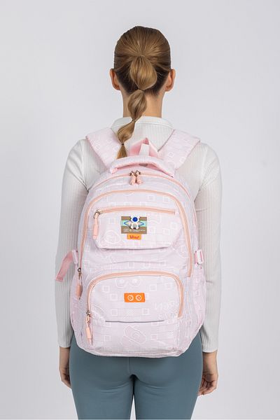 Necati Çanta Women's School and Casual Backpack with Compact Design