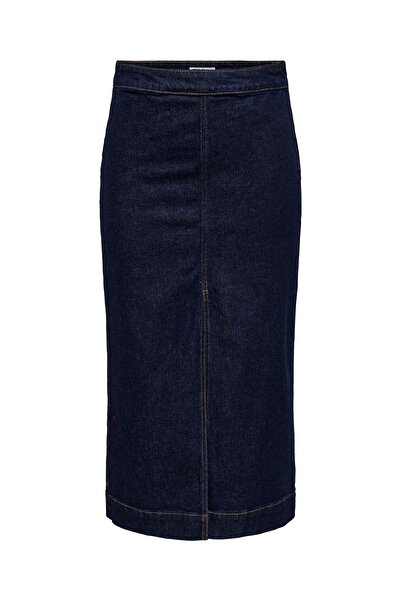 ONLY ONLMADISON HW PENCIL MIDI SKIRT MAE Dámská tmavě modrá sukně - 15338921