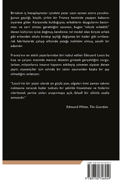 Bloomsbury Who Killed My Father - Edouard Louis