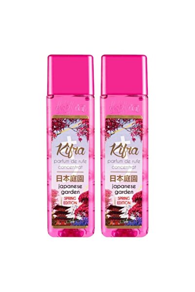 kifra Pachet 2 x Parfum de Rufe Kifra Japanese Garden, 80 Spalari, 200 ml