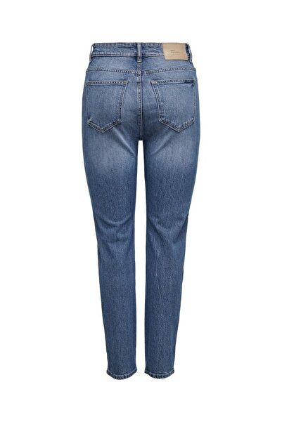 ONLY Straight Cut Jeans Onlemily Hohe Taille Gerade Geschnitten Jeans