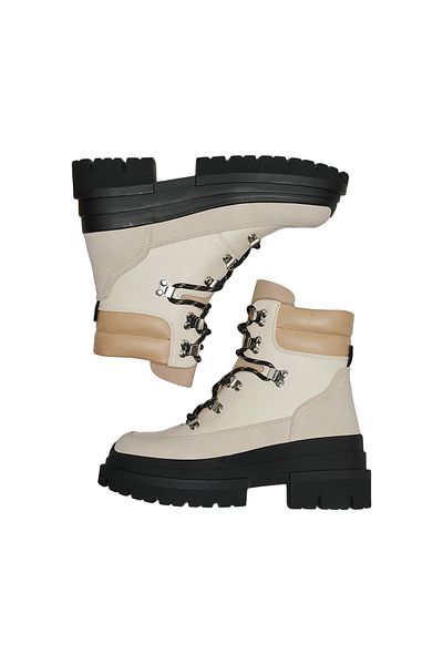 ONLY ONLBEATRIX-2 PU HIKING BOOT Γυναικείες Μπεζ Μπότες - 15304733