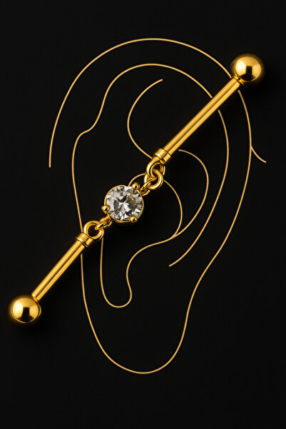 depozoom 316l Cerrahi Çelik Industrial Köprü Piercingler