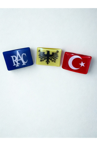 ERT Tuning Türk Bayrağı - Kartal - RAC - Panjur Arması 3'lü Set