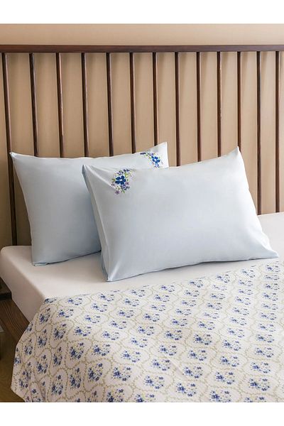 LC Waikiki Flower Printed Cotton Double Pique Set
