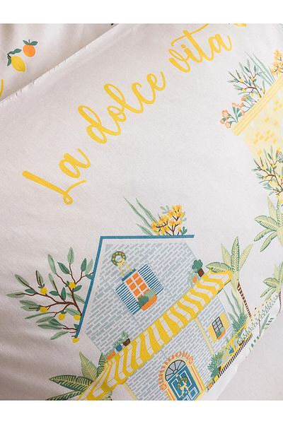 LC Waikiki Printed Double Duvet Cover Set