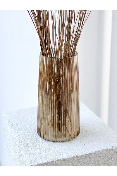 KaiHome Blue Mini Decorative Glass Vase / Flower Pot