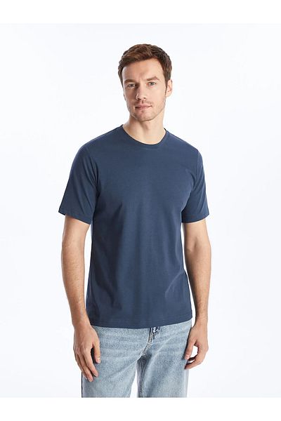 LC Waikiki   Crew Neck Short Sleeve Combed Cotton Men's T-Shirt