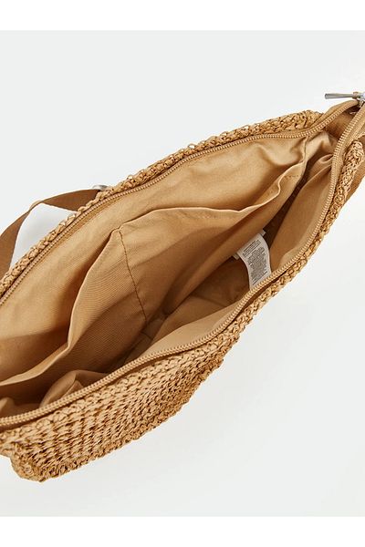 LC Waikiki Women's Straw Shoulder Bag