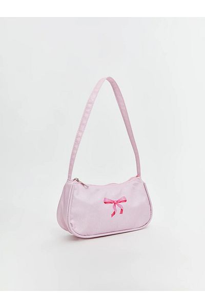 LC Waikiki Bow Printed Girl's Shoulder Bag