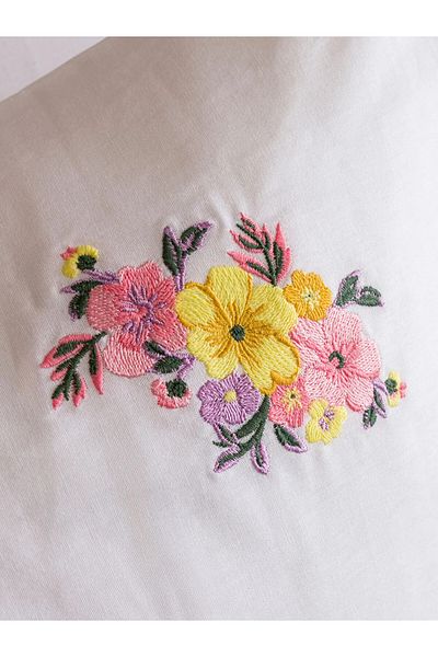 LC Waikiki Floral Double Pique Set