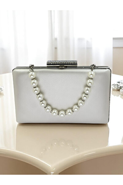 Biçanta Τσάντα νύφης εκρού χρώμα ματ δέρμα γυναικείο βραδινό φόρεμα τσάντα γάμου αρραβώνων αποφοίτηση